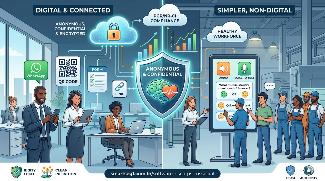 Inclusão e Precisão: Como Aplicar Instrumentos Psicossociais em Públicos Diversos (do Digital ao Analógico)