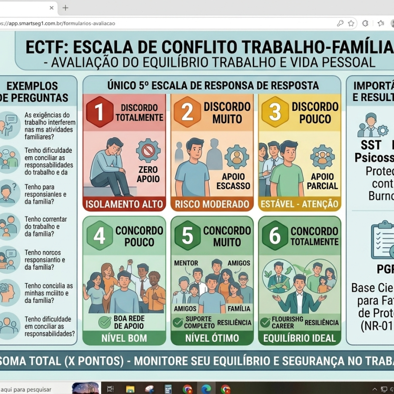 Escala de Conflito Trabalho-Família ECTF