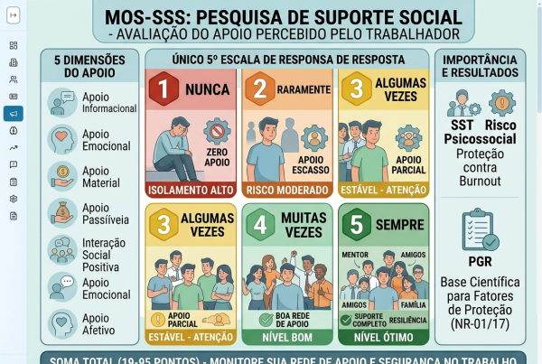 Escala MOS-SSS Apoio Social