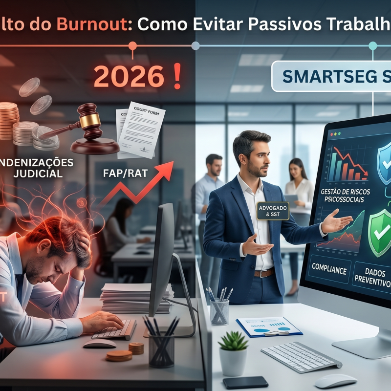 Passivo trabalhista por burnout