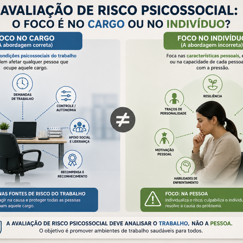 risco psicossocial individuo ou cargo